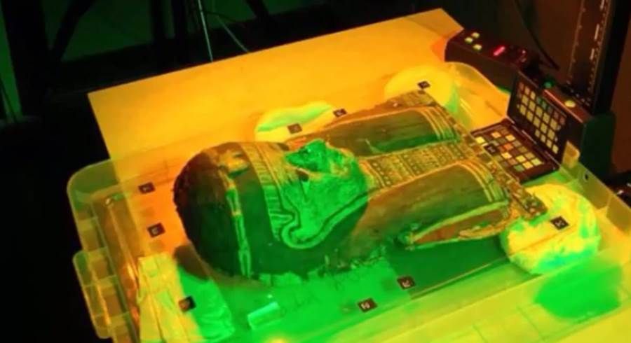 New scanning technique reveals secrets of Egyptian mummy