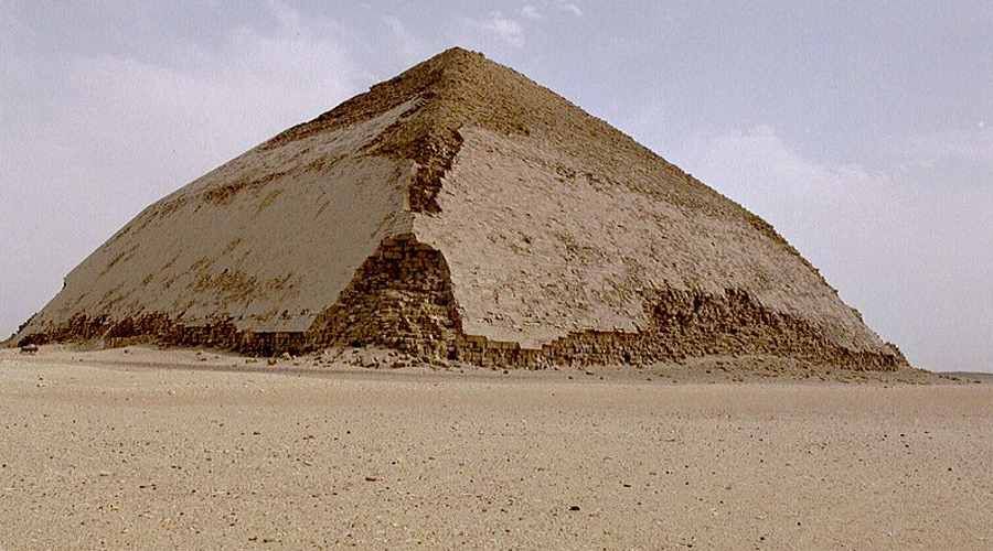 Remains of an unknown pyramid have been discovered in Dahshur