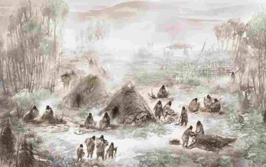 Where the first inhabitants of America came from